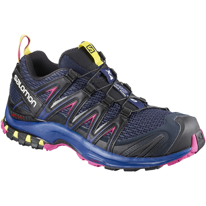 Salomon Singapore Womens Trail Running Shoes - XA PRO 3D W Black | 67095-DEMA